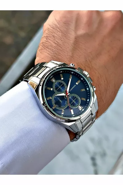 New Season Metal Men's Wristwatch + Seller Guaranteed