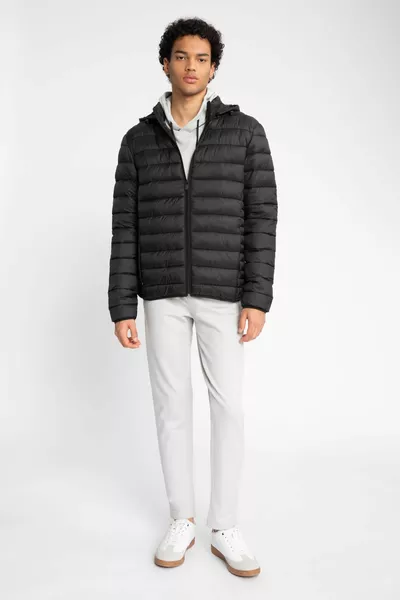 سليم صالح خفيفة الوزن البخاخ معطف طارد المياه مقنعين سستة جيب الاتحاد الافريقي الموسمية