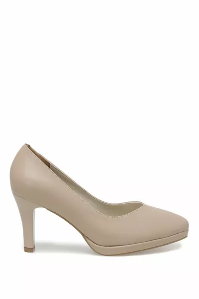 .z 2pr Beige Talons pour femmes