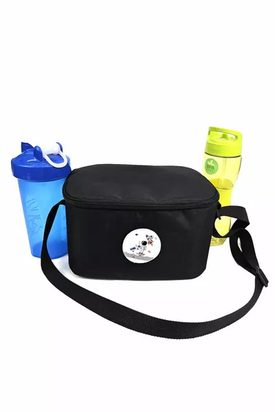 Kindergarten, Scatola per il pranzo della scuola elementare nera