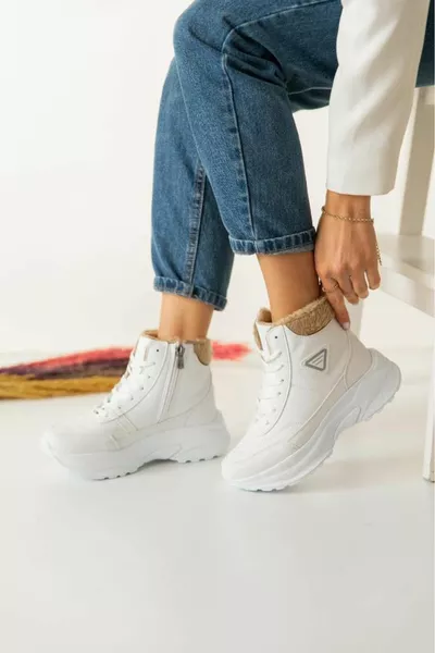 Venucia سوبر ضوء العظام والصوف داخل الحرارية الدافئة الشتاء الفراء أحذية نسائية