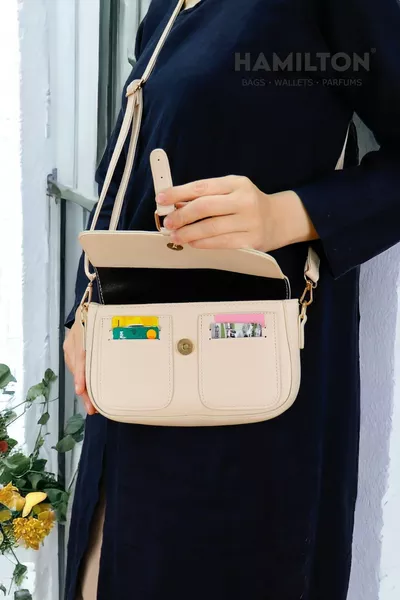 الأصلي المرأة حامل بطاقة كريم الصليب حزام قابل للتعديل اصطف جلد الرغيف الفرنسي حقيبة الكتف عارضة