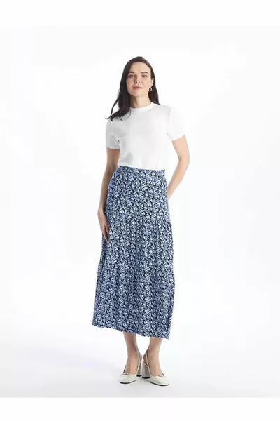 LCW Grace Еластична Дамска Пола С Линия