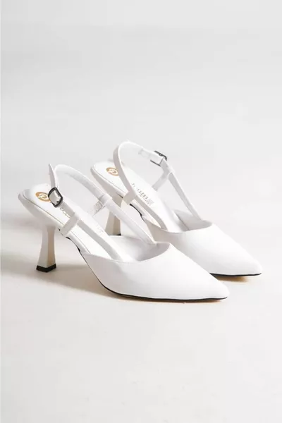 Dames Hakken Open Rug Hak met Gesp 9 cm