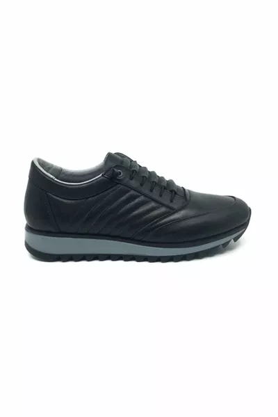 % Inside Out Cuir Véritable Orthopédique Hommes Hiver Casual Élastique Ornemental Chaussures À Lacets 