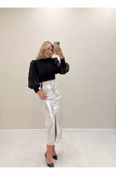 Пола-молив със сатенен гланц отпред