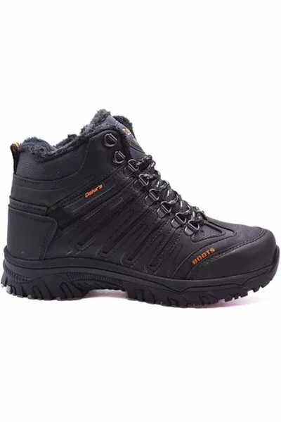Dakırs  Trekking Outdoor Herren Stiefel Schwarz