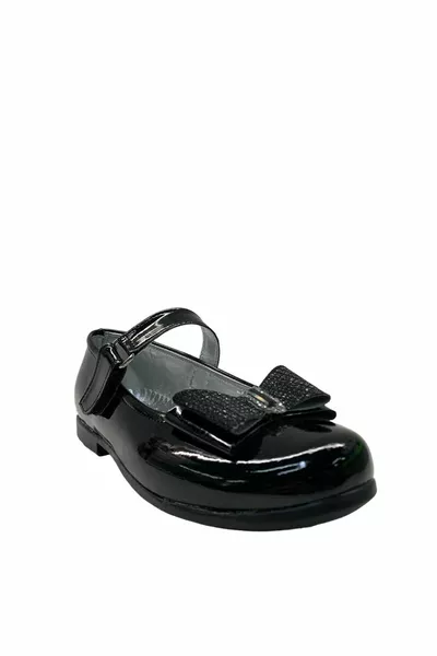  Orthopedic Girls Black Patent Leather Ballet Flats