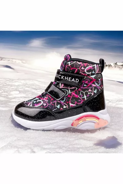 Девочки Легкие сапоги, водостойкие, Velcro сапоги