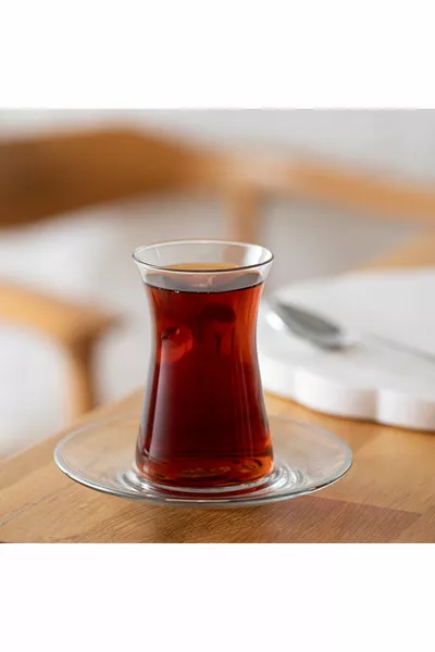 فيفيان كوب شاي زجاجي مل قياسي