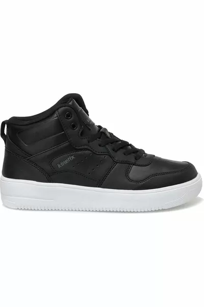 Tyra Pu Hi Высокие Кроссовки Черный & Белый  Tyra Pu Hi