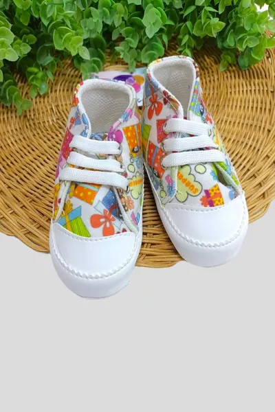 أحذية الطفل مفاجأة هدية منقوشة لينة وحيد شقة عدم الانزلاق لوكس المتسكعون الجوارب