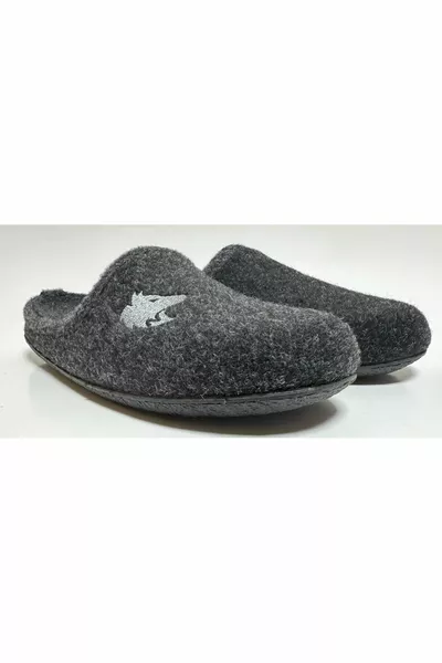 شعر الرجال بالراحة ضوء المنزل والنعال للضيوف