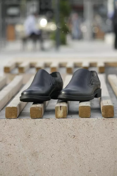 Berenni  حذاء شتوي رجالي جلد طبيعي نعل مطاطي غير مقيد