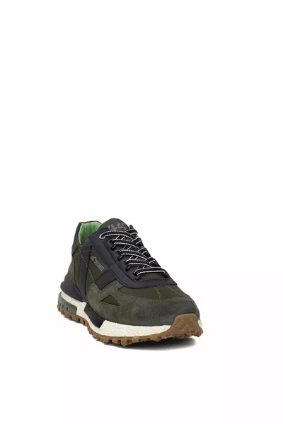  Echt lederen wandelschoenen voor heren kaki