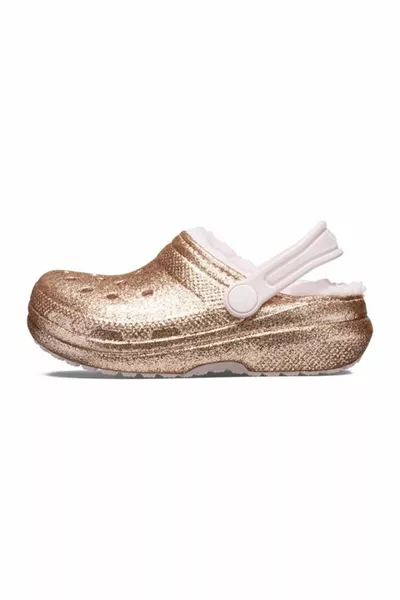 Classic Lined Glitter Clog T