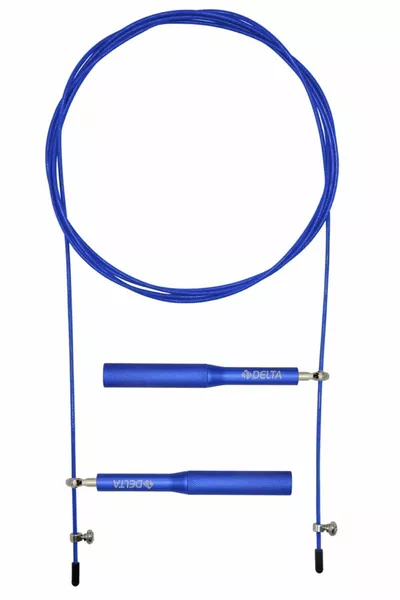 Corde à sauter Pro Crossfit Speed Poignée en aluminium Corde à sauter de vitesse en fil d’acier