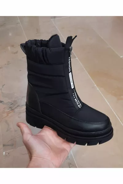 المرأة عدم الانزلاق ومكافحة طارد المياه المظلة النسيج أحذية الثلج