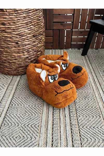 Unisexe chien en colère silencieux antidérapant semelle Animal House bottes Panduf