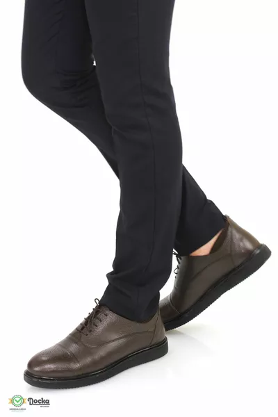 Dodka Heren Echt Lederen Sport Stijl Klassieke Schoenen /D