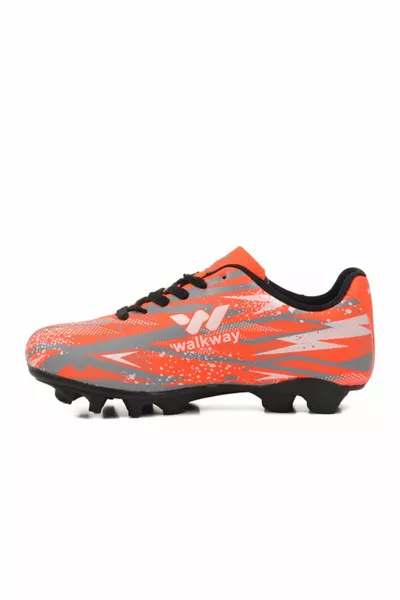 F Orange Jongens Voetbalschoenen