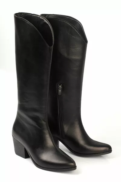 Stivali da cowboy alti a punta