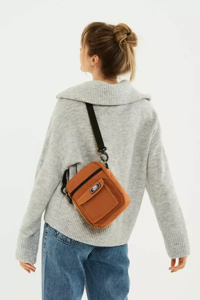 بلاط  3 مقصورة الصليب قابل للتعديل حزام قماش قماش حقيبة كتف للجنسين B:  E: 