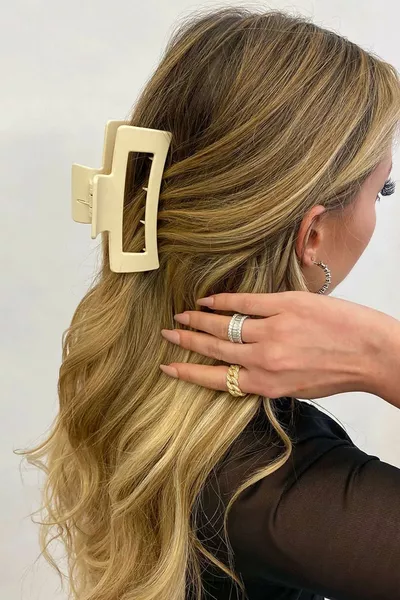 Women's 6-Piece Colorful Large Xl Latch Clasp Set