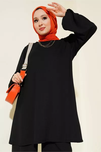 المرأة السراويل سترة سوداء أسفل أعلى مجموعة 