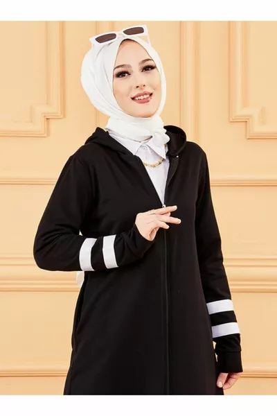 Garnili Abaya - Black -