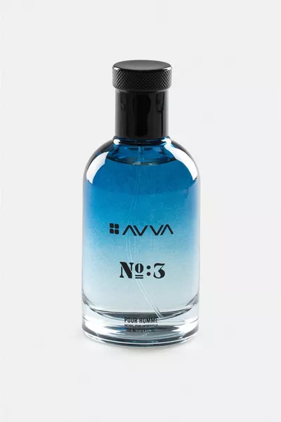 عطر أزرق كحلي للرجال  مل / طقم محفظة 