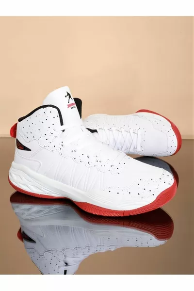 Konfores  Professionelle Basketballschuhe mit anatomischer Sohle WEISS