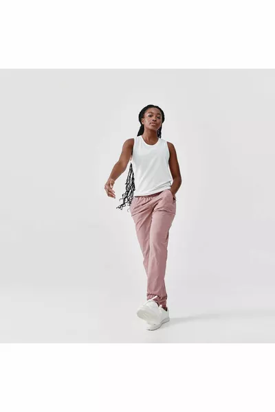 بنطال رياضي للجري للسيدات - بنفسجي - جاف