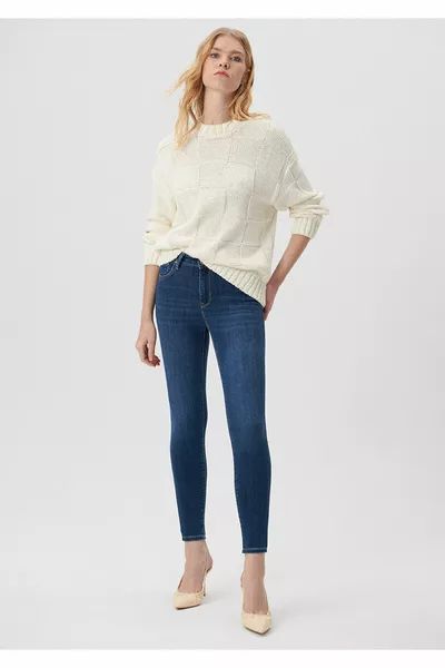 Tess Gold Premium Indigo Si Jeans 