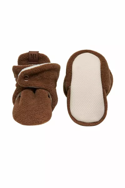 Semelle antidérapante, pandufu bébé, bottines maison premier pas, anti-transpiration, polaire non pelucheuse