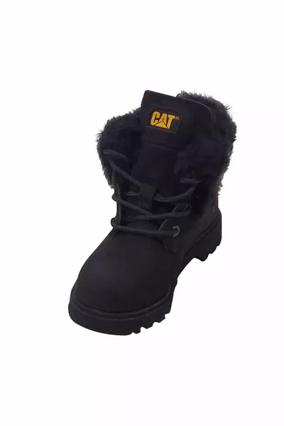 الأولاد الأسود يوتا الفراء الفسفور الابيض بوت