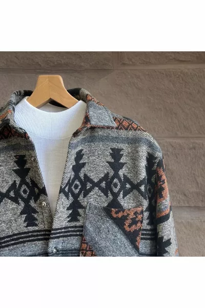 الرجال قميص طوق القطن كبير الحجم قميص الشتاء