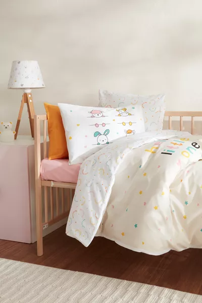 Little One % Cotton Baby Bedding Set