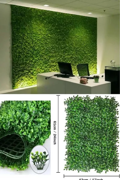 Панел за облицовка на стена Изкуствено цвете Бук * см Панел