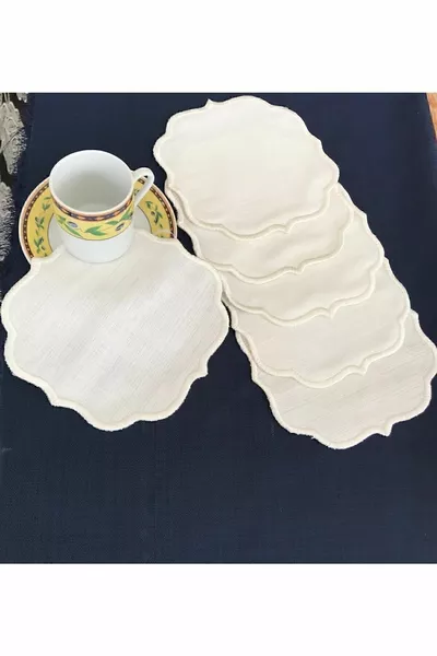 6 Stuks Papieren Servetten