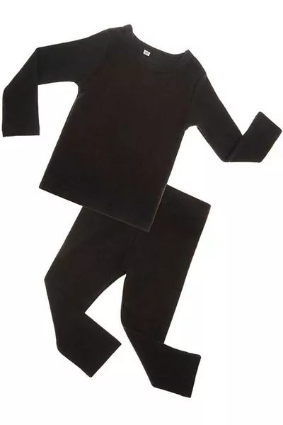 Boys Thermal Set Top and Bottom Winter Long-Sleeve Shirt and Tights