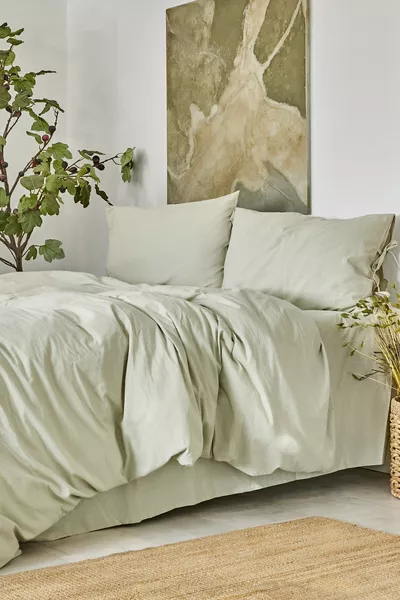 4 Element Beige % Katoen Tweepersoons Dekbedovertrekset Aarde