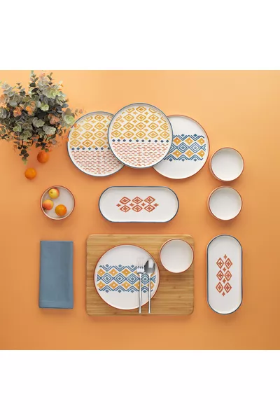 Sunny 4 Kişilik Kahvaltı Takımı  Parça-Turuncu