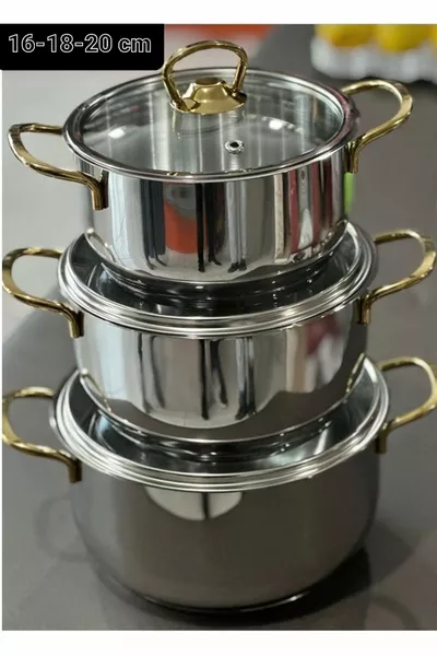 Samira gold cookware set cm