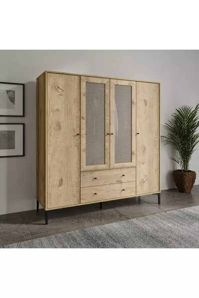 Armadio a 4 Ante Trio (%MDF)