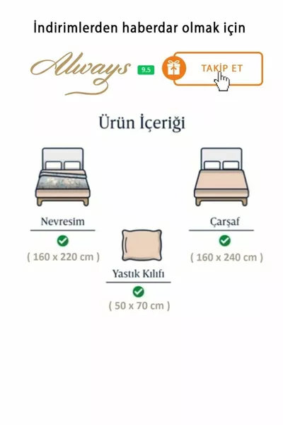 Спален комплект с едно авокадо за едно легло Ranforce