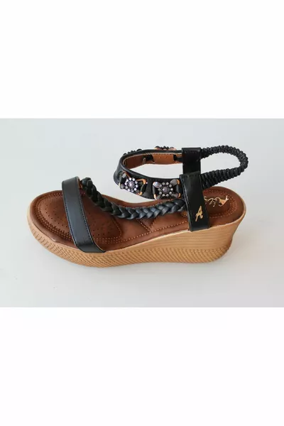 - WOMEN'S PADDED HEEL SANDALS