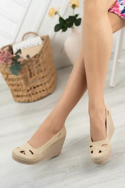 Padded Sole Mink Denim Women's Shoes