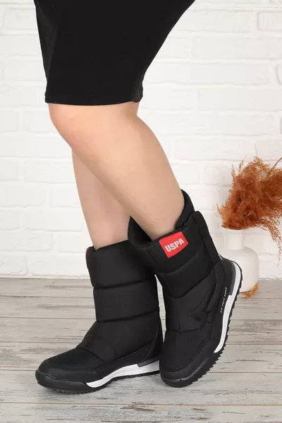 أحذية الثلج النسائية الأمريكية بولو أسن كلارك فيلكرو