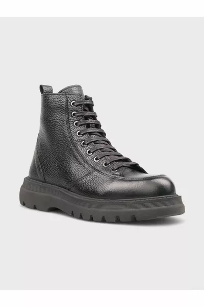 Мужские черные повседневные ботинки Flother